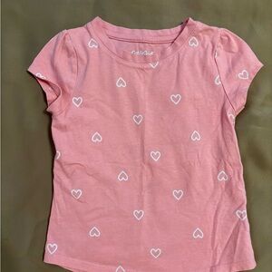 Carter's Pink Heart Kids T-Shirt